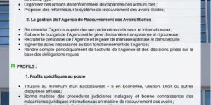 RECRUTEMENT DU DIRECTEUR GENERAL DE L'ARAI