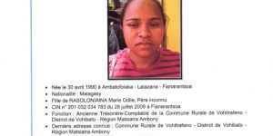 Avis de recherche